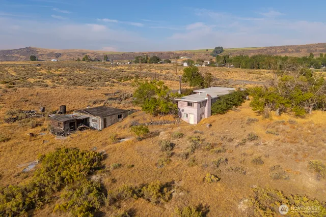 a view of a sky from a city
