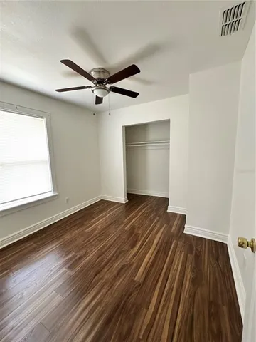 wooden floor in an empty room
