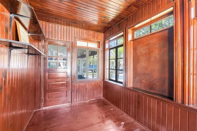 a view of an entryway