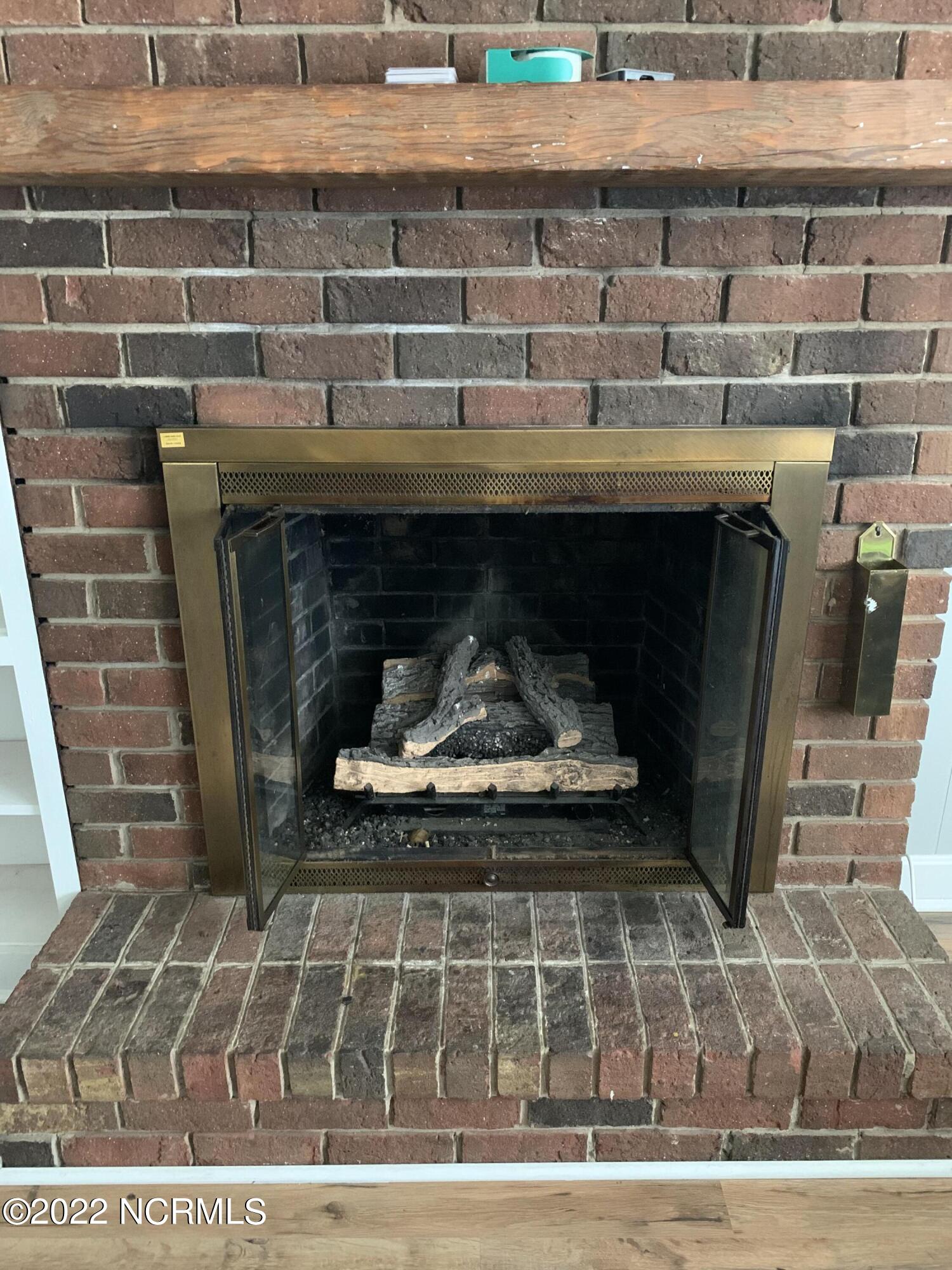 404 Mill Branch Road Sharpsburg, NC 27803 - Photo 6 of 22 Fireplace