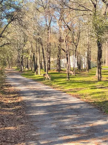a view of a volley ball court