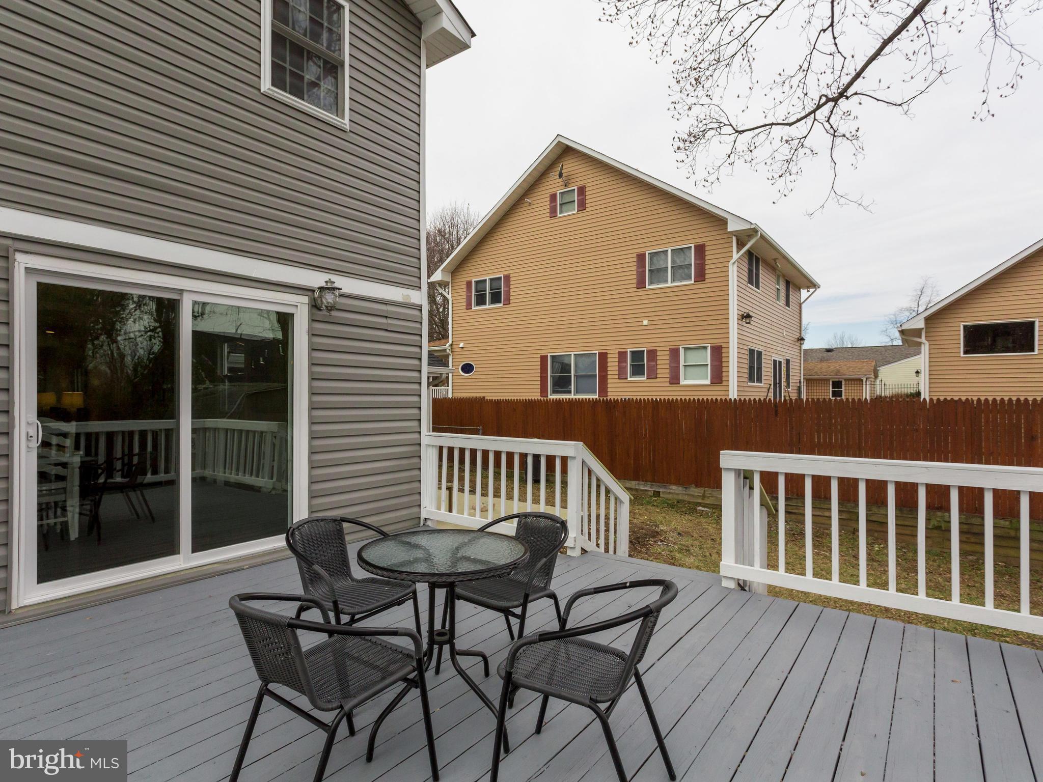 1819 Anderson Road Falls Church, VA 22043 - Photo 19 of 21 a view of a house with a wooden bench