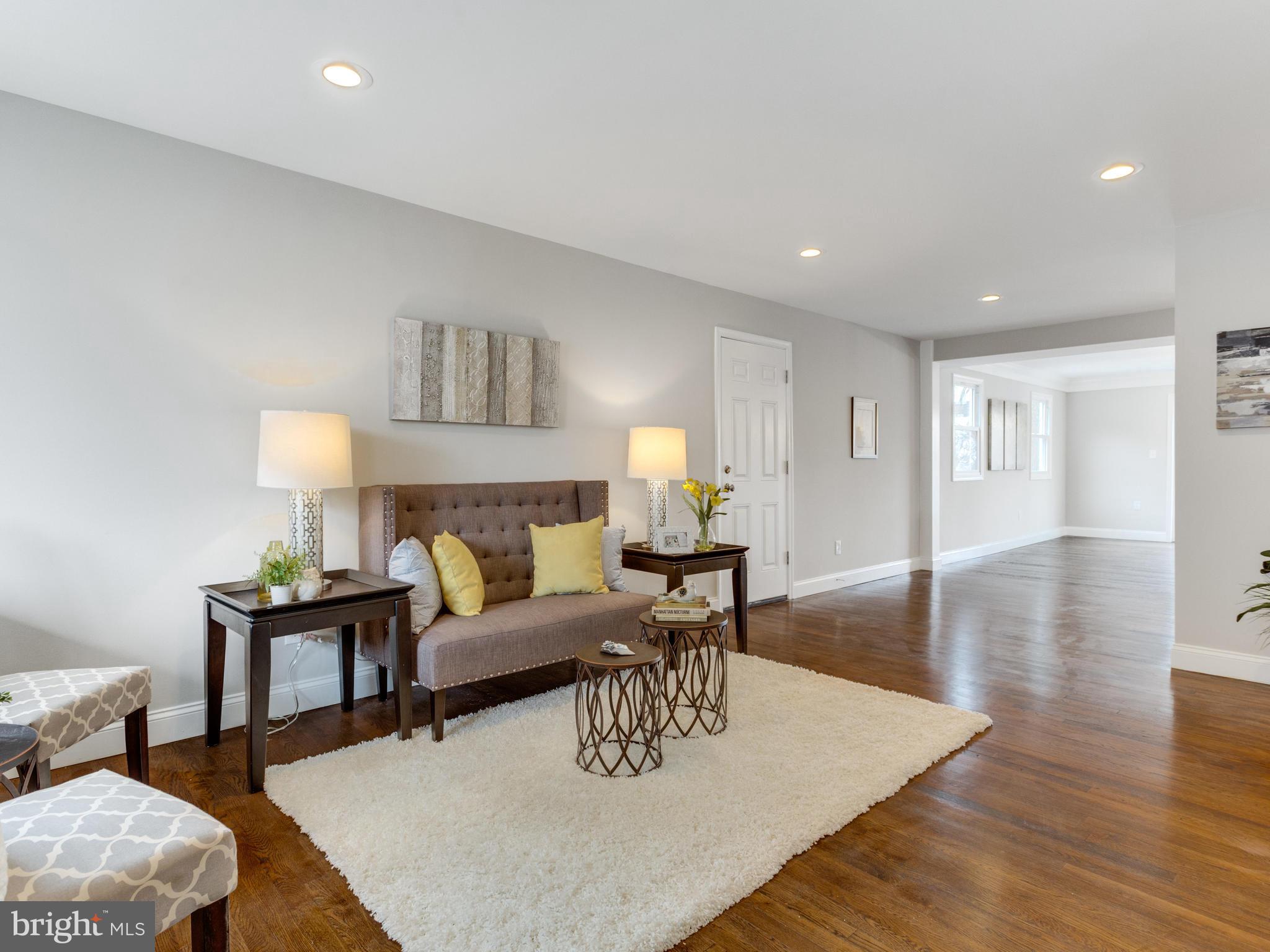 1819 Anderson Road Falls Church, VA 22043 - Photo 3 of 21 a living room with furniture and a table