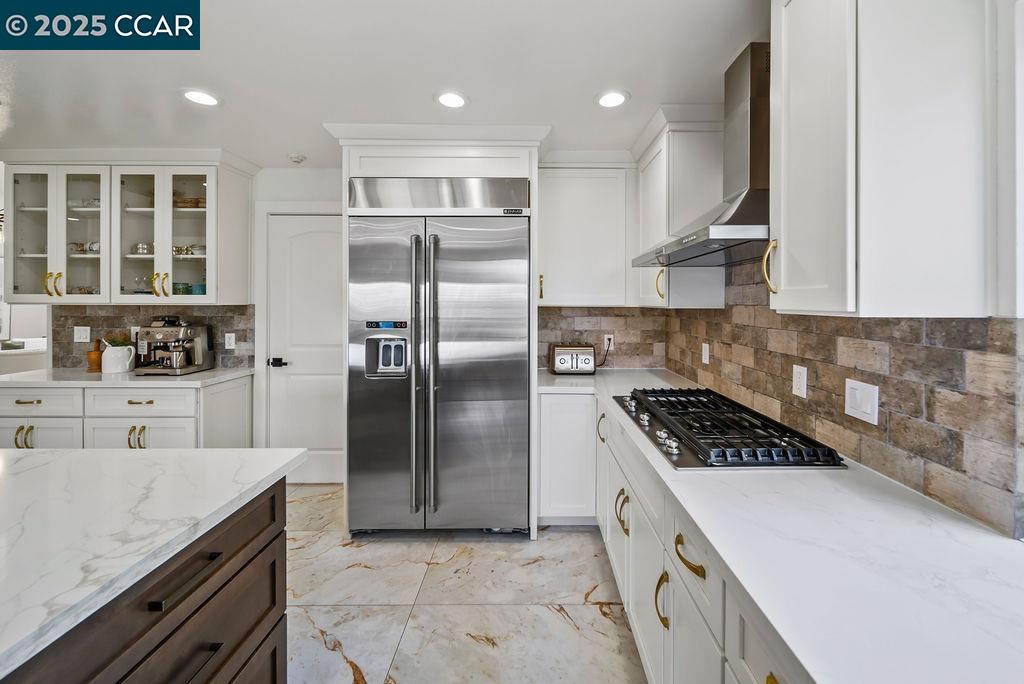 172 Rudgear Drive Walnut Creek, CA 94596 - Photo 6 of 51 a kitchen with granite countertop a sink stainless steel appliances and cabinets