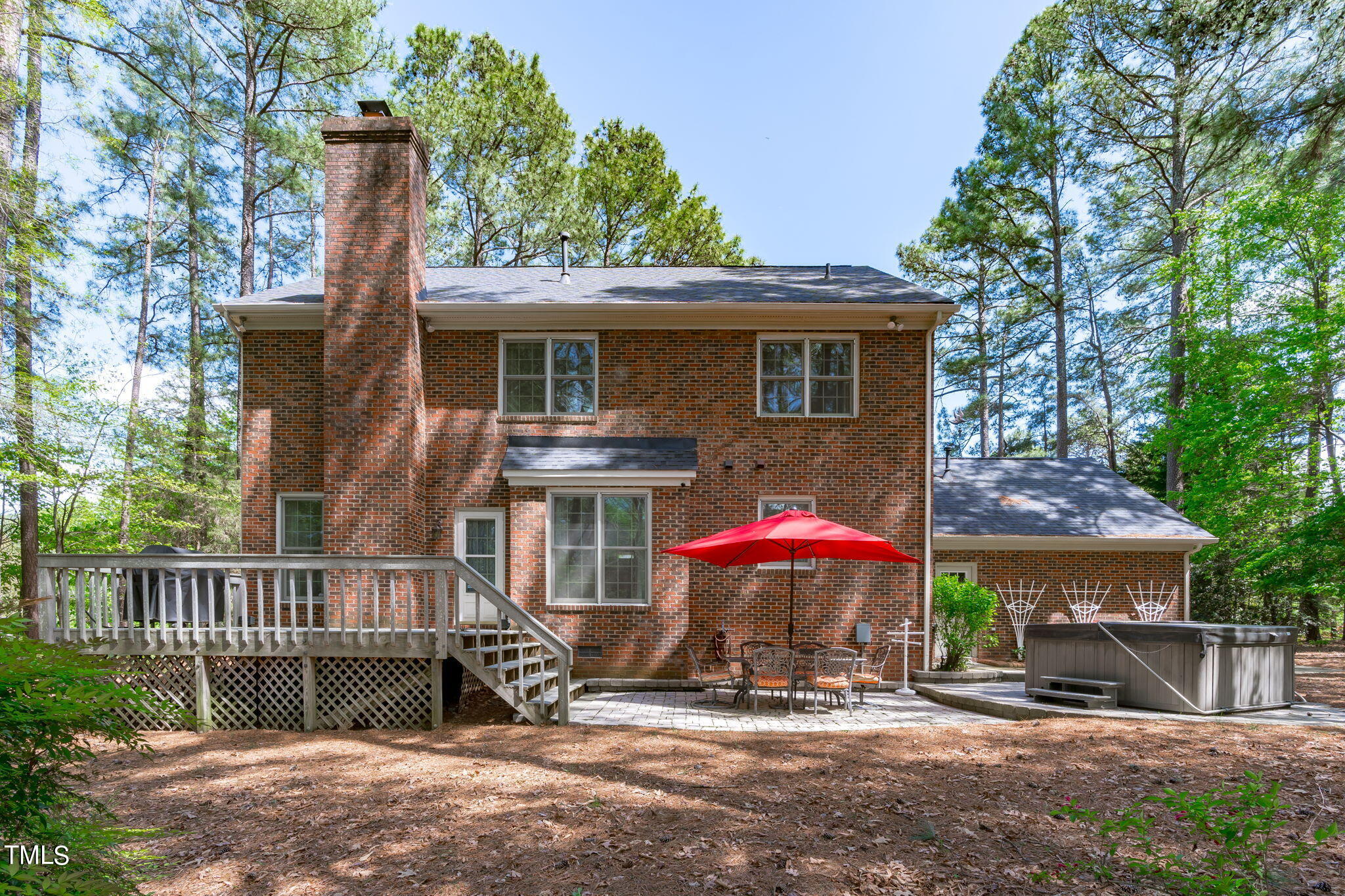 507 Heathridge Lane Cary, NC 27513 - Photo 35 of 42 Back of House
