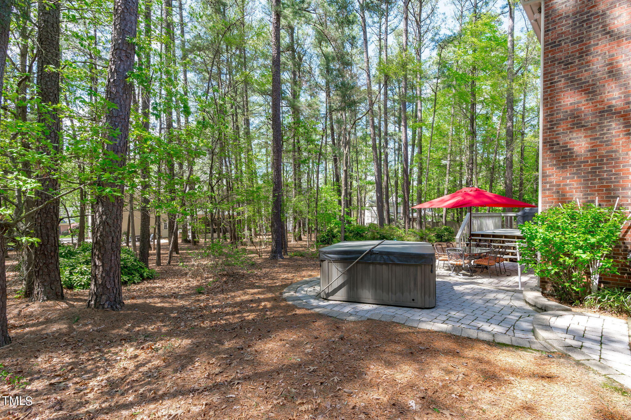 507 Heathridge Lane Cary, NC 27513 - Photo 38 of 42 Back Side of House