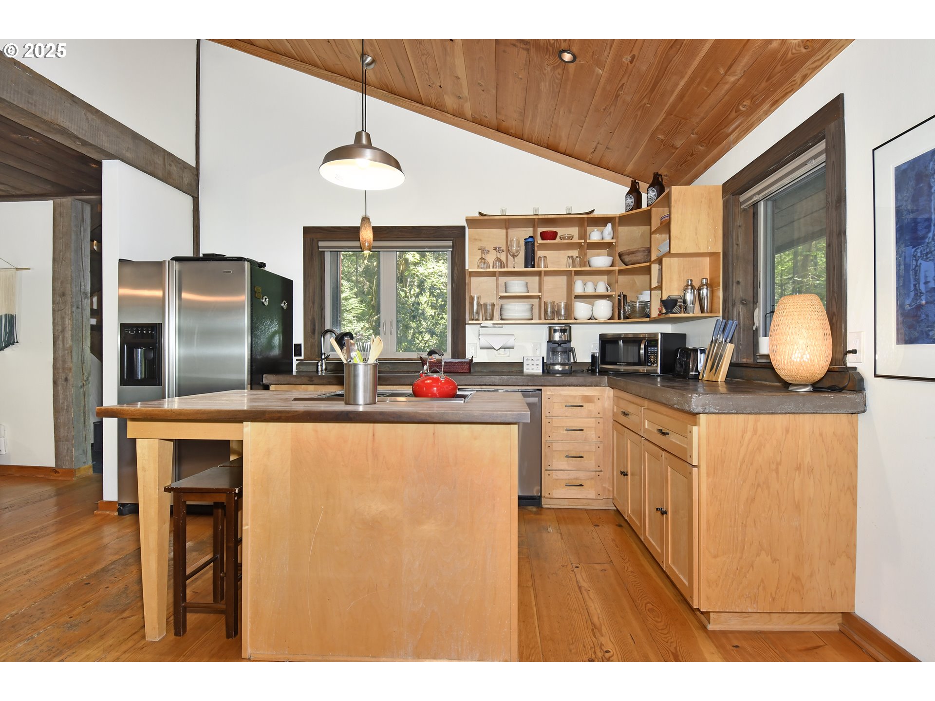 64135 East Relton Road Rhododendron, OR 97049 - Photo 8 of 48 a kitchen with counter top space cabinets and appliances