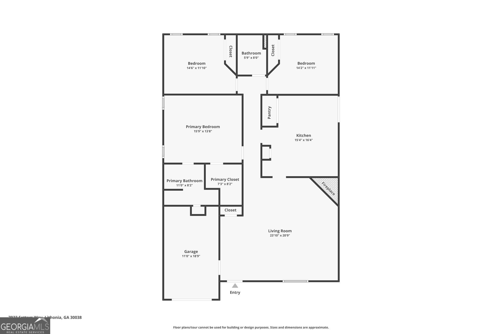 7023 Setters Way Lithonia, GA 30038 - Photo 21 of 21 a picture of a door in front of a house