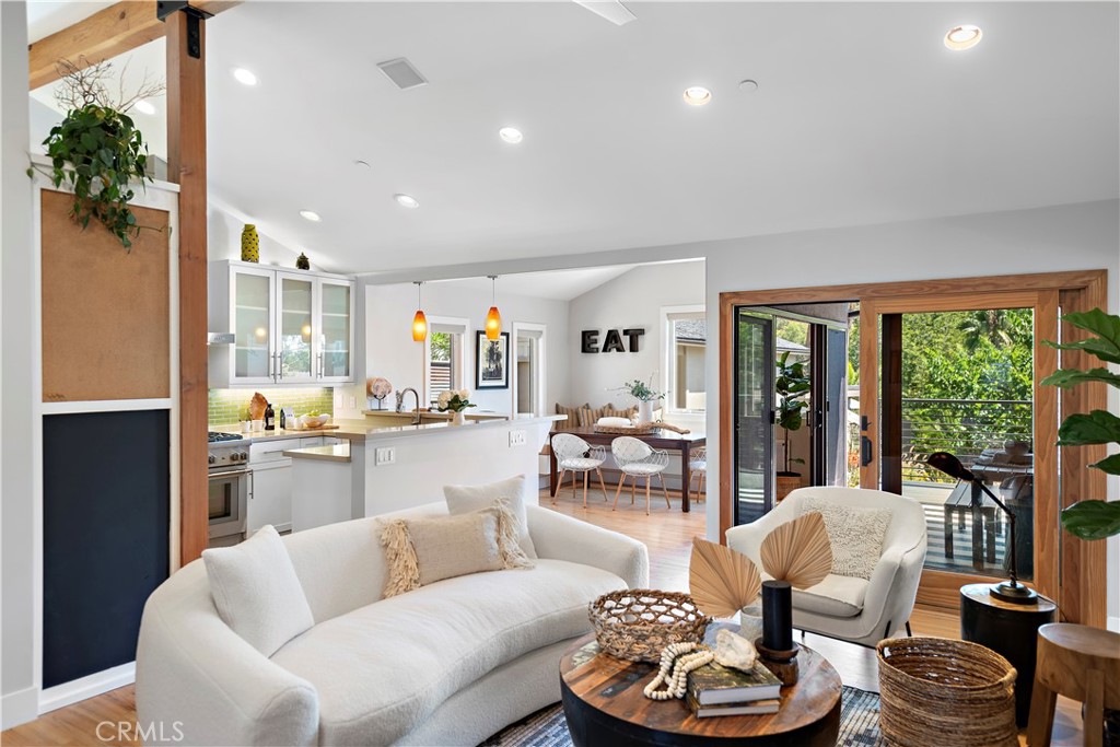 461 Shadow Lane Laguna Beach, CA 92651 - Photo 12 of 54 a living room with furniture and a large window