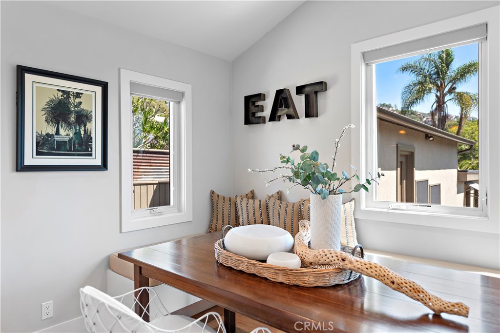 461 Shadow Lane Laguna Beach, CA 92651 - Photo 29 of 54 a dining room with furniture and window