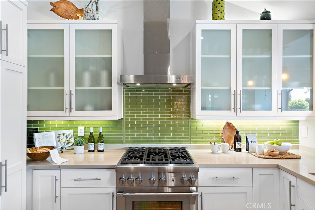 461 Shadow Lane Laguna Beach, CA 92651 - Photo 32 of 54 a kitchen with a stove and a sink