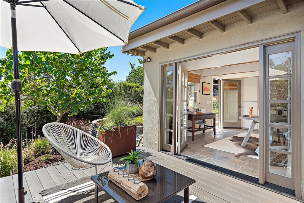 461 Shadow Lane Laguna Beach, CA 92651 - Photo 36 of 54 a view of a chairs and table in the balcony