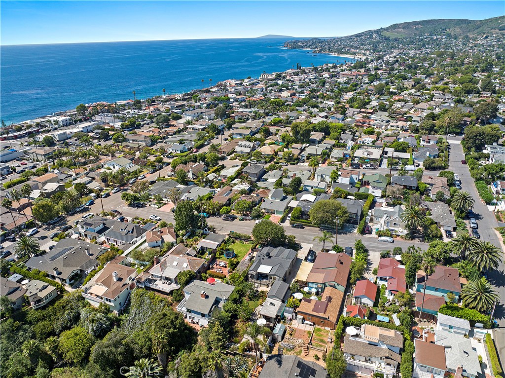 461 Shadow Lane Laguna Beach, CA 92651 - Photo 52 of 54 an aerial view of residential building and ocean