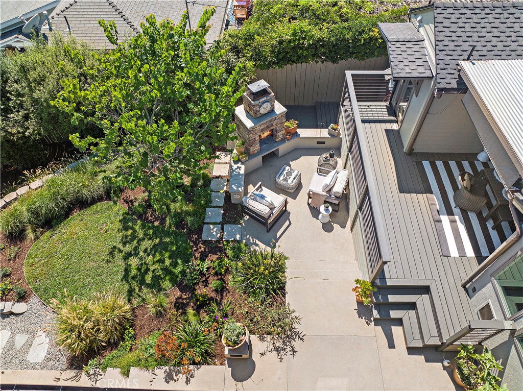461 Shadow Lane Laguna Beach, CA 92651 - Photo 53 of 54 an aerial view of a house with outdoor space and sitting space