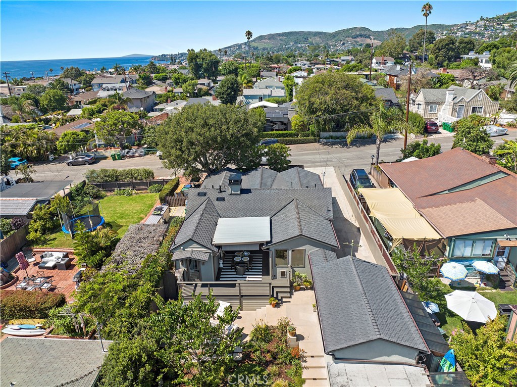 461 Shadow Lane Laguna Beach, CA 92651 - Photo 54 of 54 an aerial view of a house with a ocean view