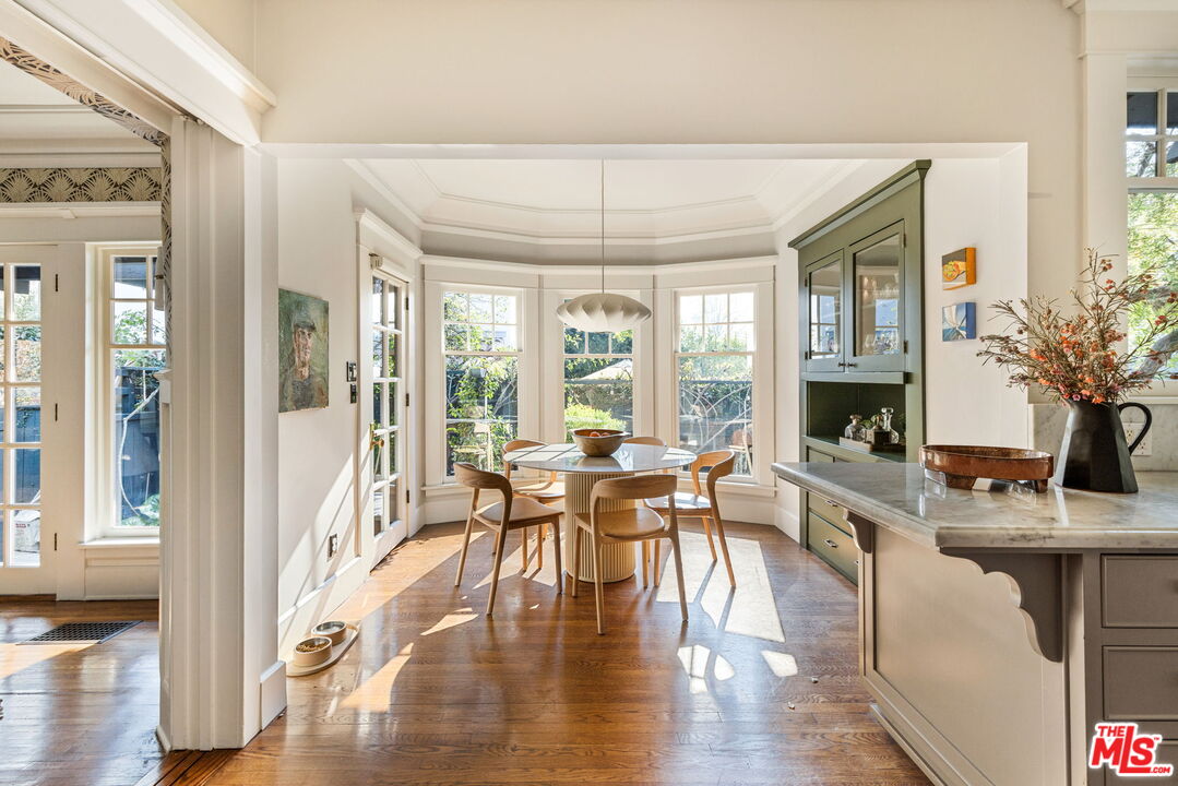 375 North Ridgewood Place Los Angeles, CA 90004 - Photo 17 of 56 a view of a livingroom with furniture window and wooden floor
