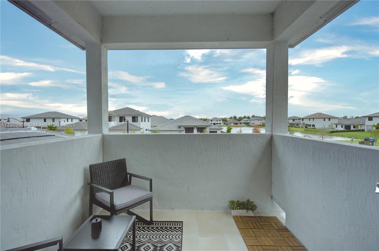 4239 Southwest 176th Avenue, Unit 4239 Miramar, FL 33029 - Photo 21 of 23 Guest bed balcony