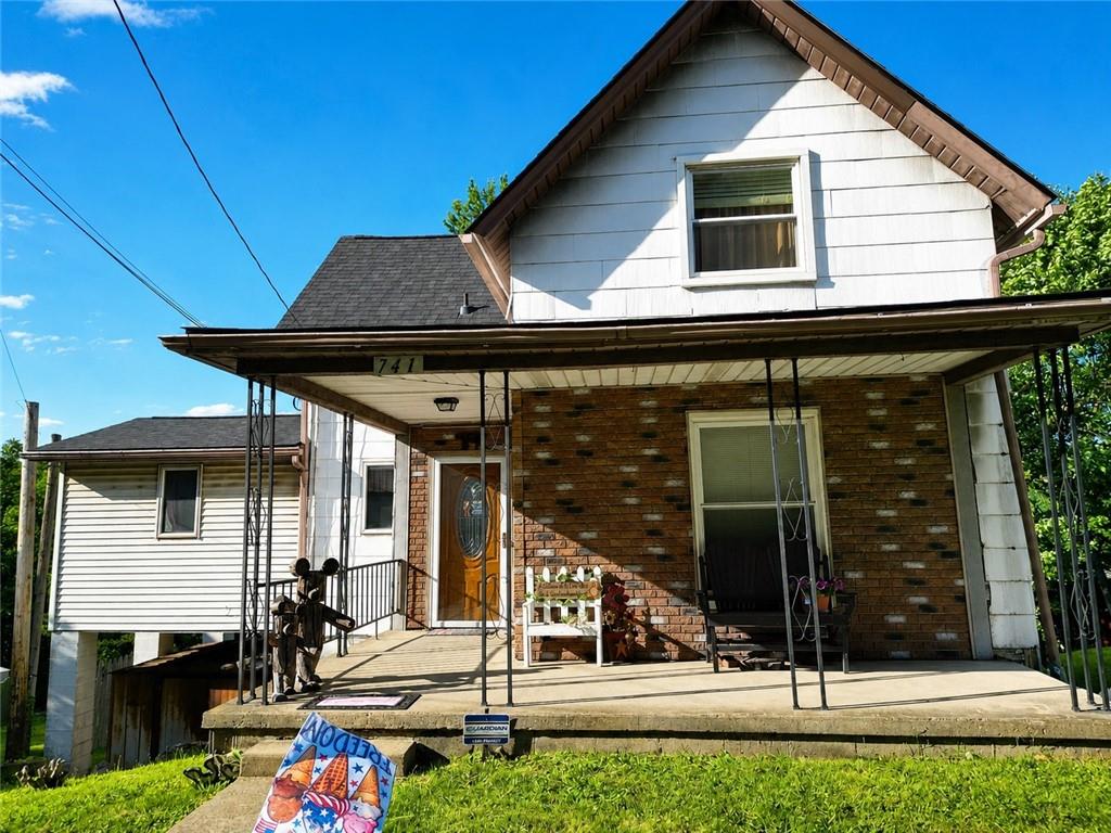 741 Center Avenue Butler, PA 16001 - Photo 18 of 27 a view of a house with a patio