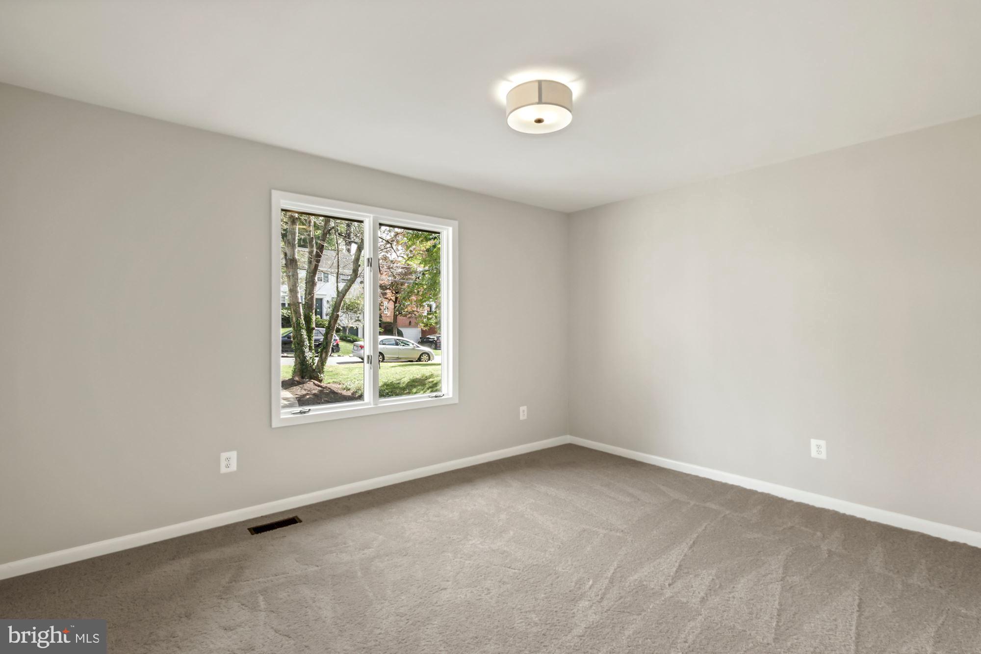 6203 Winston Drive Bethesda, MD 20817 - Photo 17 of 35 Main-level 2nd Bedroom w new carpet