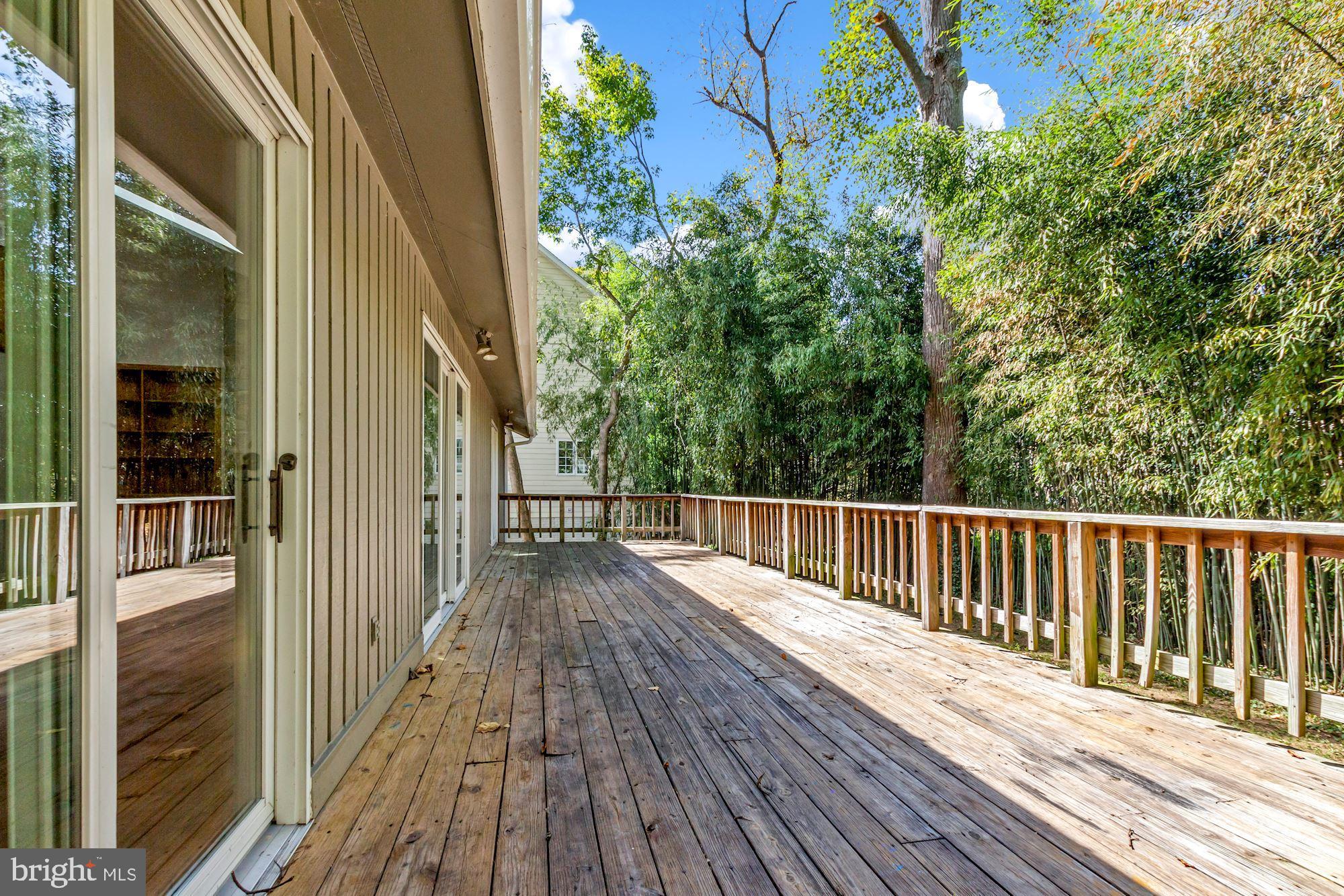 6203 Winston Drive Bethesda, MD 20817 - Photo 31 of 35 Huge deck off the kitchen
