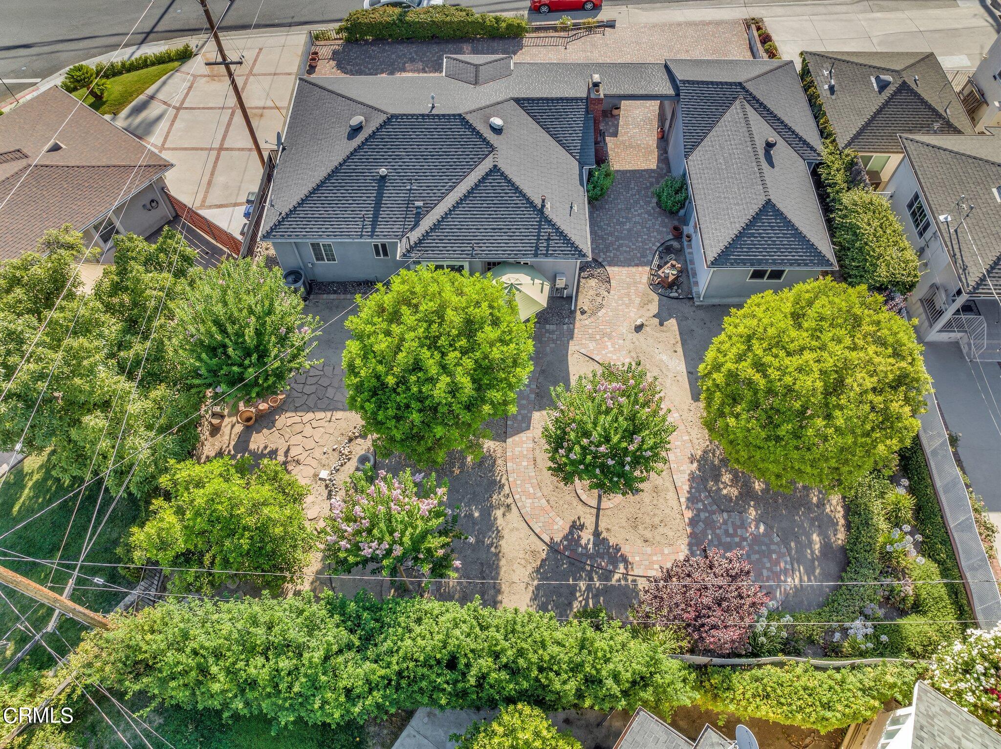 4632 Pennsylvania Avenue La Crescenta, CA 91214 - Photo 34 of 41 an aerial view of a house