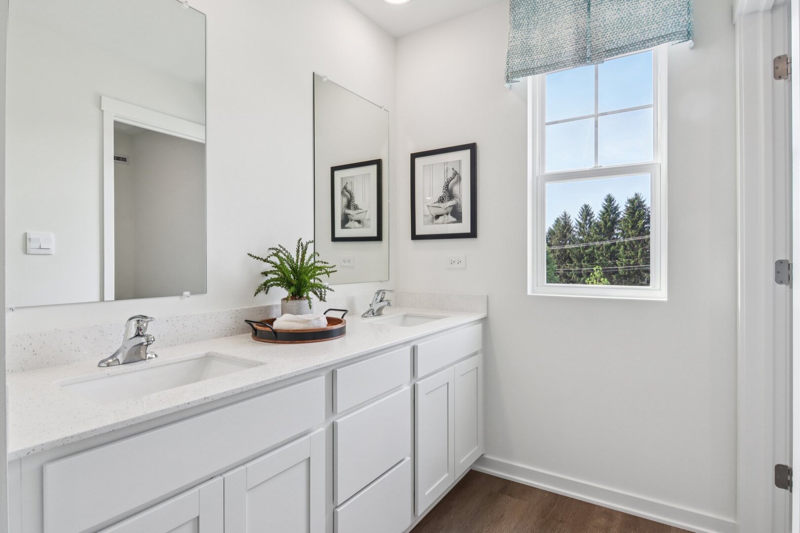 289 Snowdrop Lane Elgin, IL 60124 - Photo 29 of 44 a bathroom with a sink and a mirror
