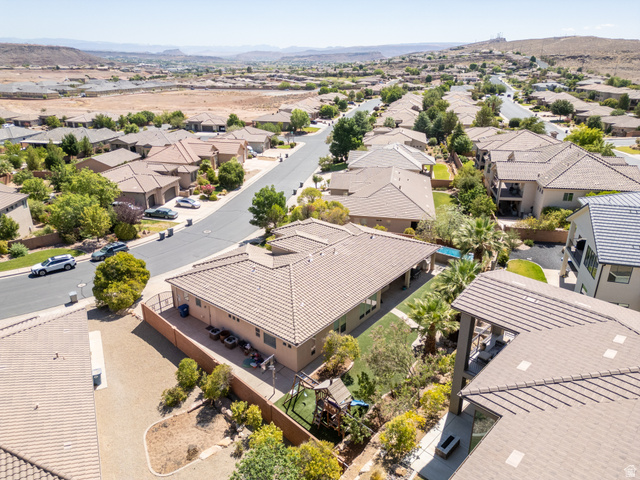 1257 West 2320 South St. George, UT 84770 - Photo 47 of 55 Residential neighborhood featuring a mix of single-story and multi-story homes with tile roofing