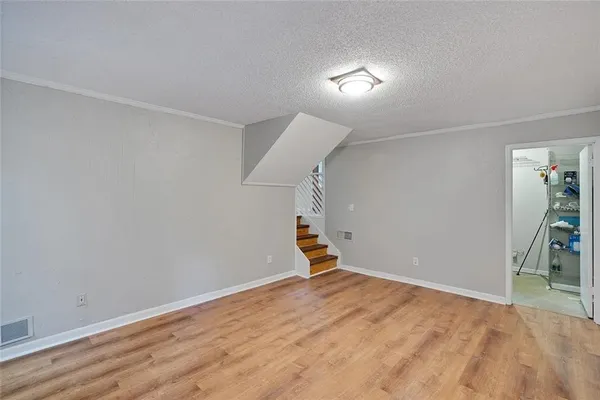 a view of empty room