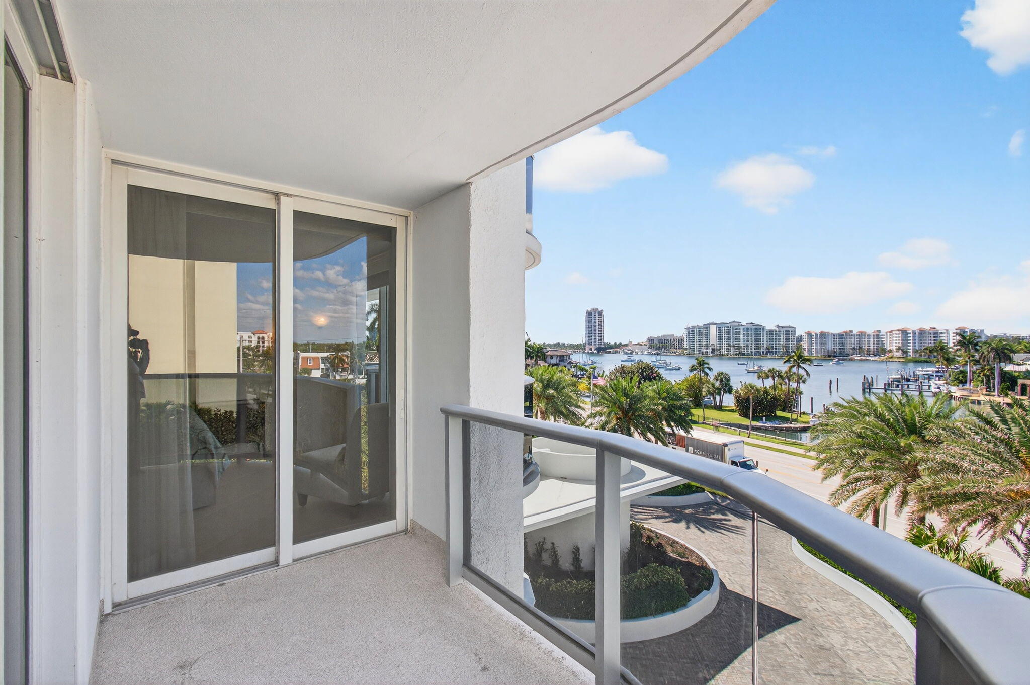 350 South Ocean Boulevard, Unit 3C Boca Raton, FL 33432 - Photo 60 of 109 Living Room Balcony