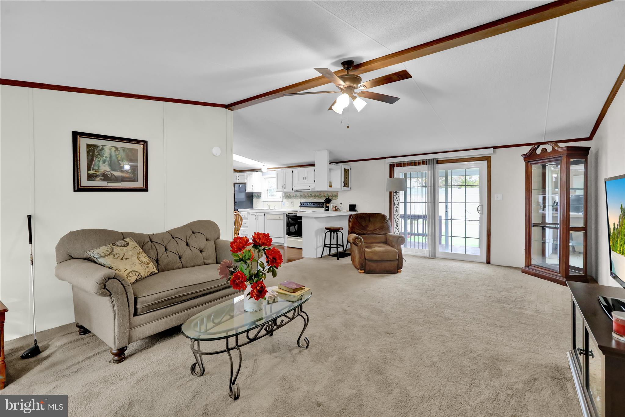 8758 Turkey Ridge Road Breinigsville, PA 18031 - Photo 11 of 29 a living room with furniture a couch and large window