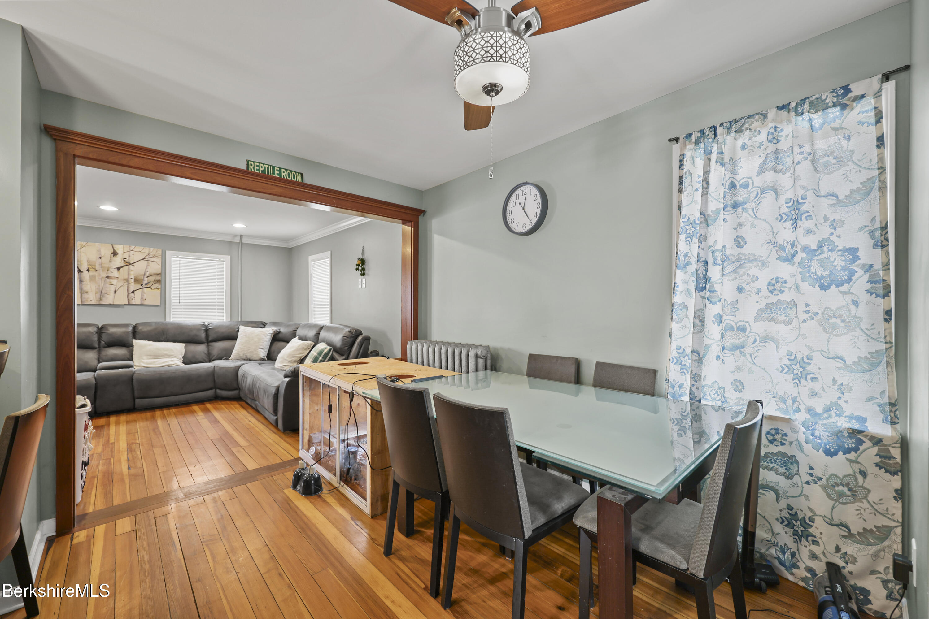 40 Stearns Avenue Pittsfield, MA 01201 - Photo 4 of 25 a view of a dining room with furniture and wooden floor
