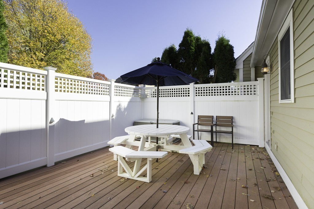 18 Paige Farm Road Amesbury, MA 01913 - Photo 25 of 28 a view of a roof deck with table and chairs