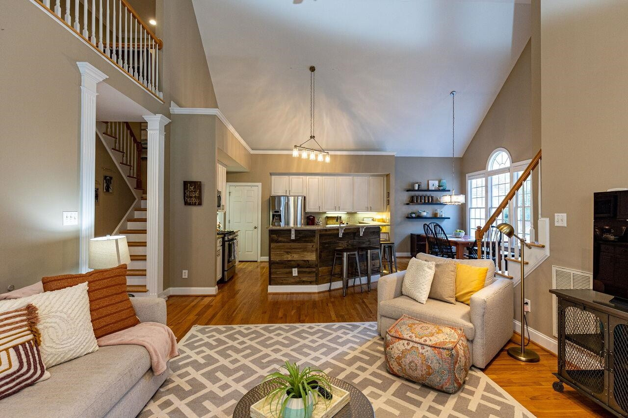 117 Kingsport Road Holly Springs, NC 27540 - Photo 9 of 41 Open to the kitchen for great entertaining flow! Family Room