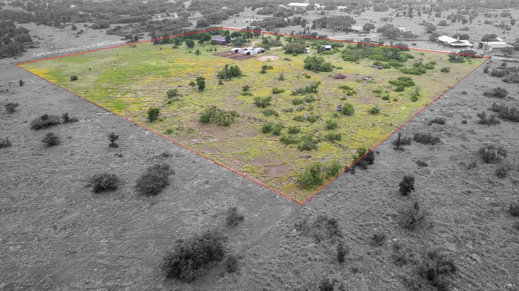 Tbd Rocky Hill Road Brownwood, TX 76801 - Photo 6 of 7 5 acres is on the east side of aerial photo subdivided out of 10 acres with house and horse pens. Aerial is provided for 5 acres only in photos