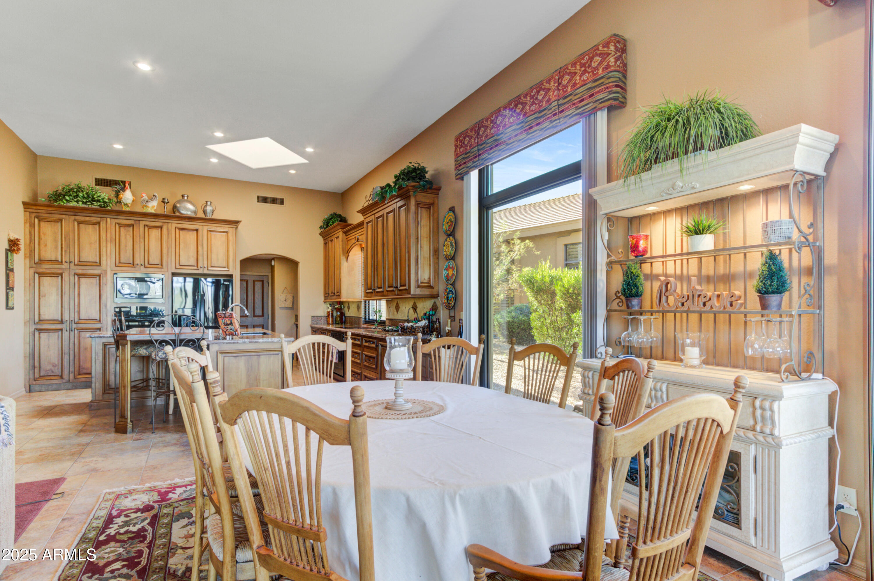 18626 Amarado Circle Rio Verde, AZ 85263 - Photo 4 of 19 a view of a dining room with furniture window and outside view