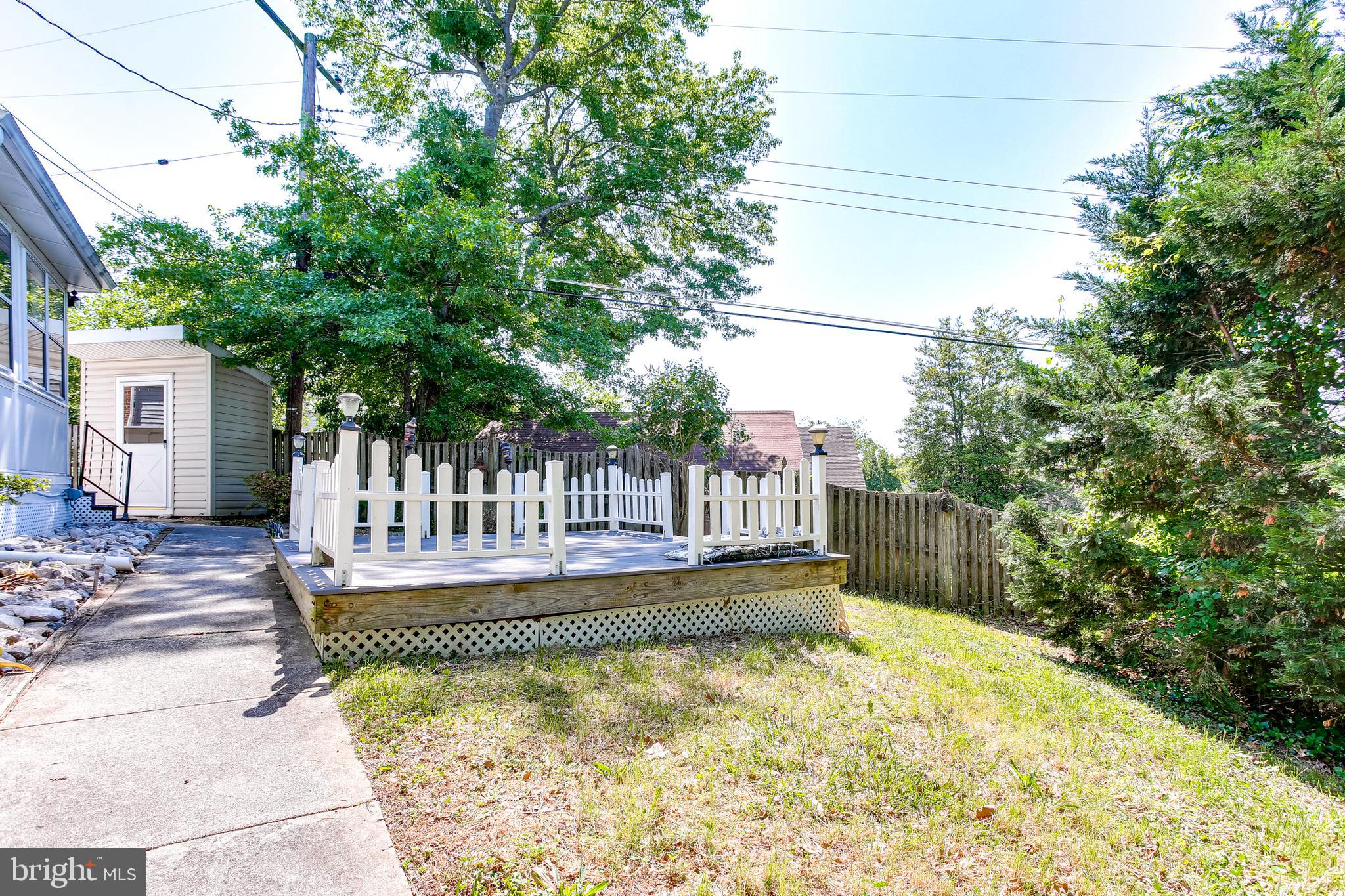 1519 Marsha Road Baltimore, MD 21227 - Photo 33 of 36 Rear Deck & Yard