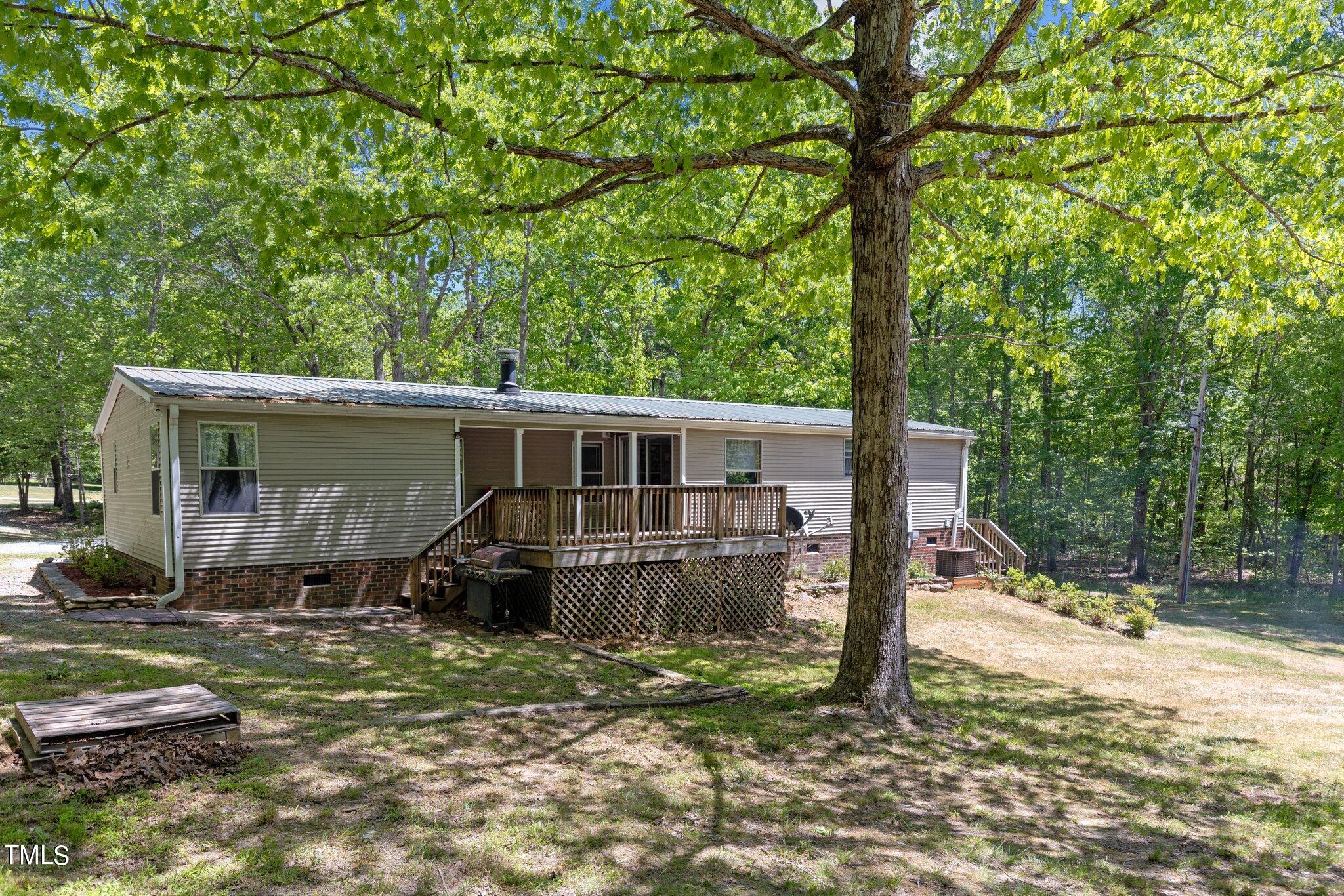 120 Graham Day Road Roxboro, NC 27574 - Photo 45 of 71 Exterior of home with large deck