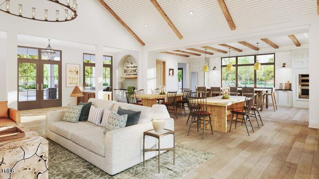 200 Regency Rdg Drive Apex, NC 27539 - Photo 16 of 39 a living room with furniture and a large window