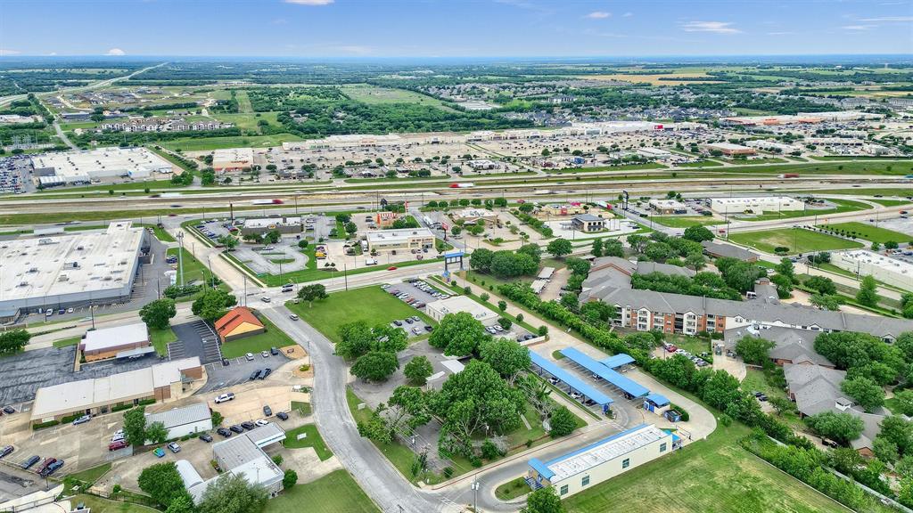 815 East Pecan Grove Road Sherman, TX 75090 - Photo 10 of 12 an aerial view of river residential houses with outdoor space and swimming pool