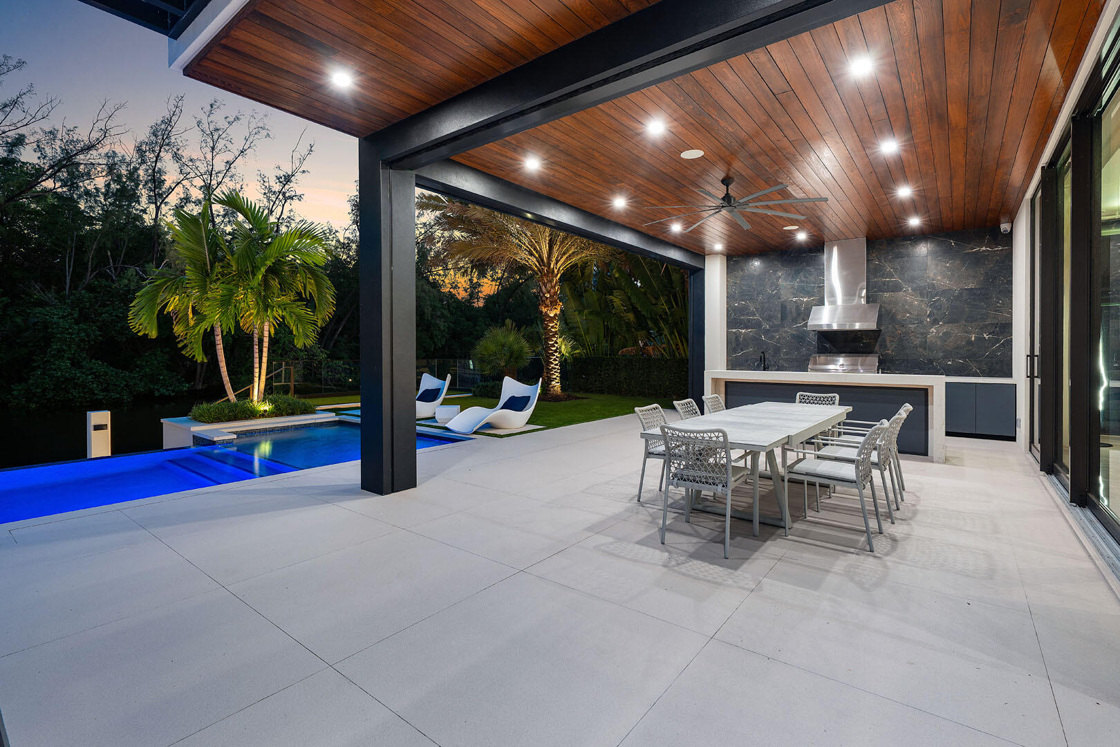 212 Alexander Palm Road Boca Raton, FL 33432 - Photo 68 of 75 212_Alexander_Palm_Road_Dusk_06