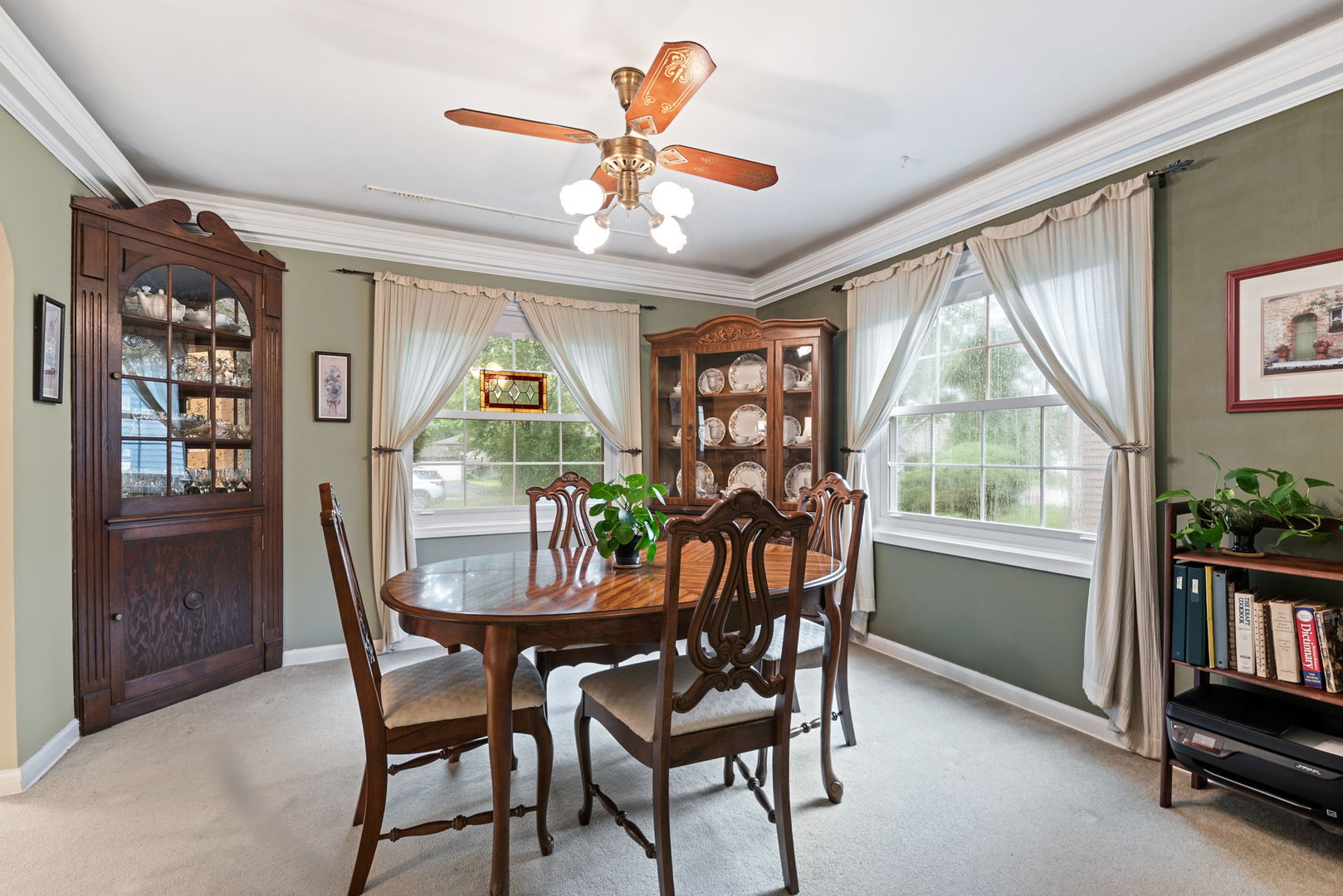 1656 Pine Road Homewood, IL 60430 - Photo 8 of 23 a view of a dining room with furniture window and wooden floor