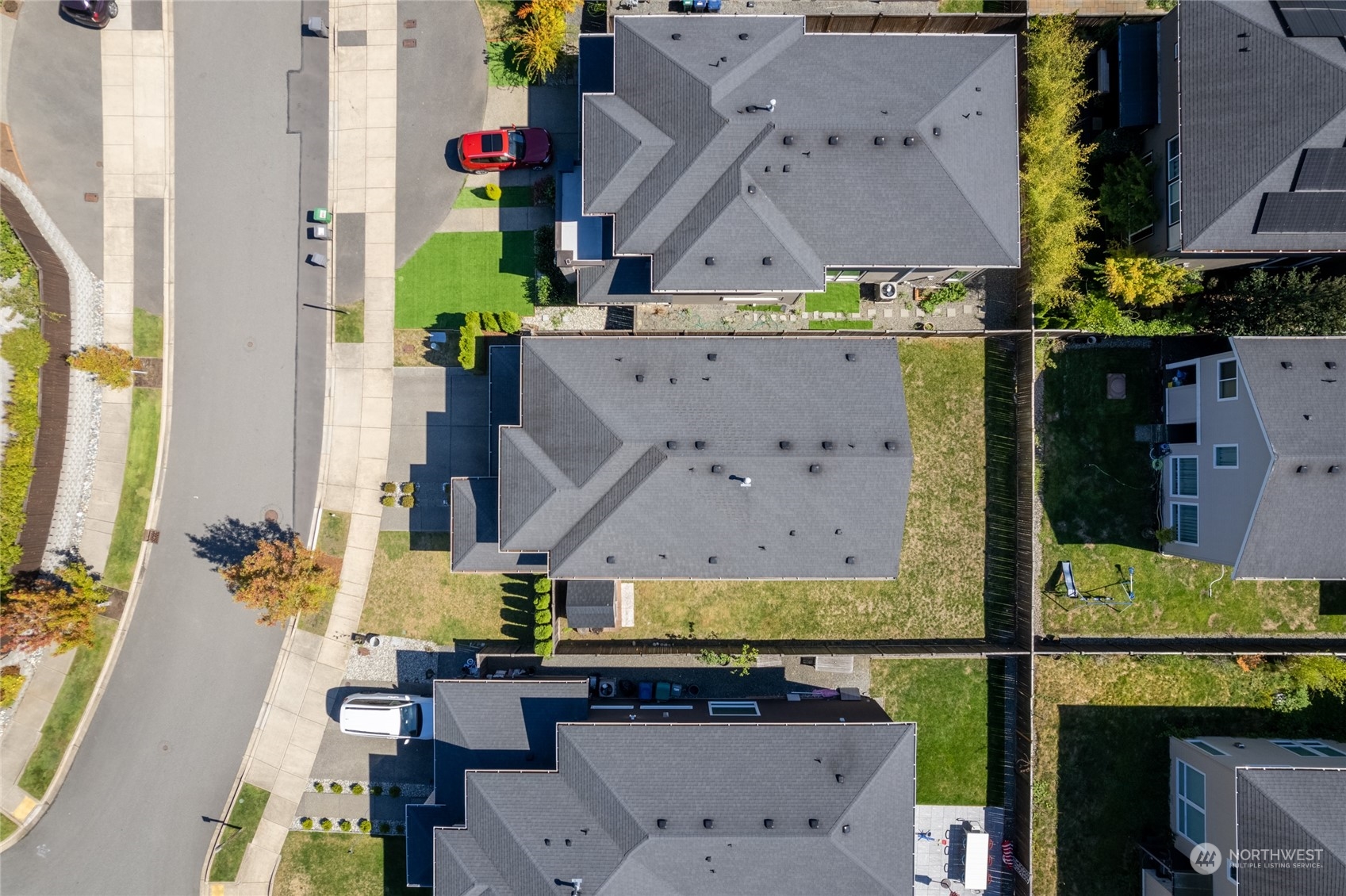 3926 171st Place Southeast Bothell, WA 98012 - Photo 35 of 40 an aerial view of residential houses with outdoor space