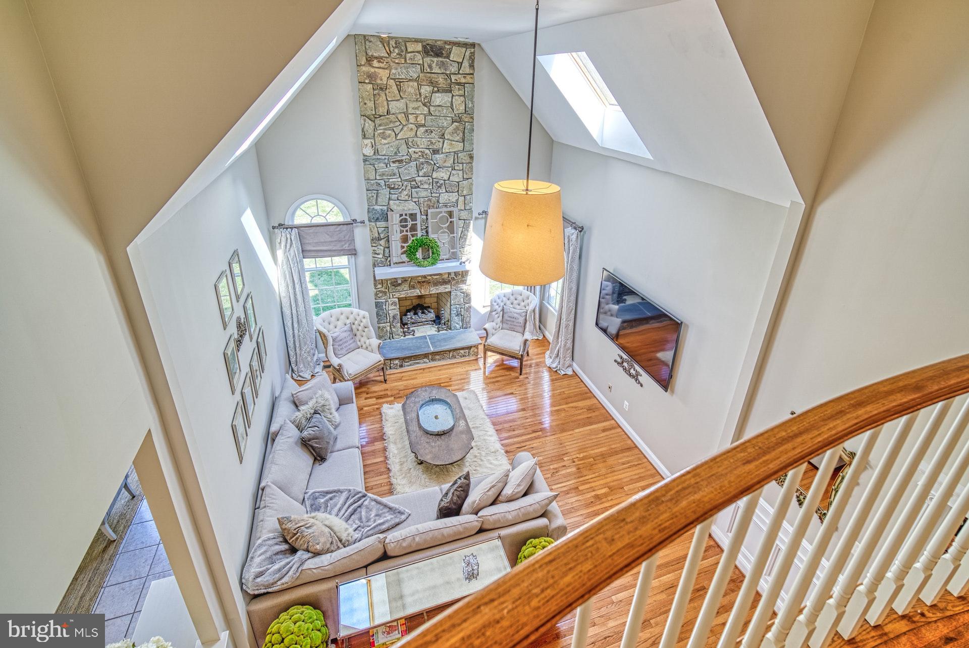 10896 Hunter Gate Way Reston, VA 20194 - Photo 37 of 70 OVERLOOK INTO FAMILY ROOM
