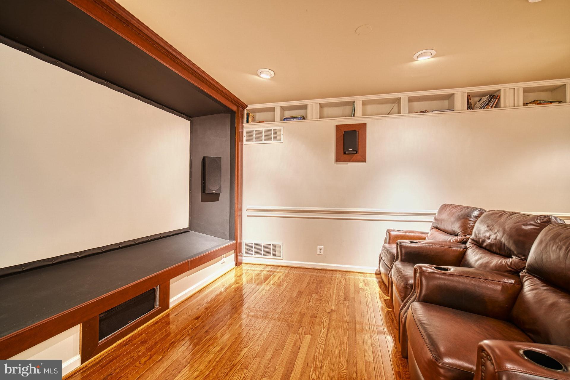 10896 Hunter Gate Way Reston, VA 20194 - Photo 42 of 70 LOWER LEVEL MEDIA ROOM