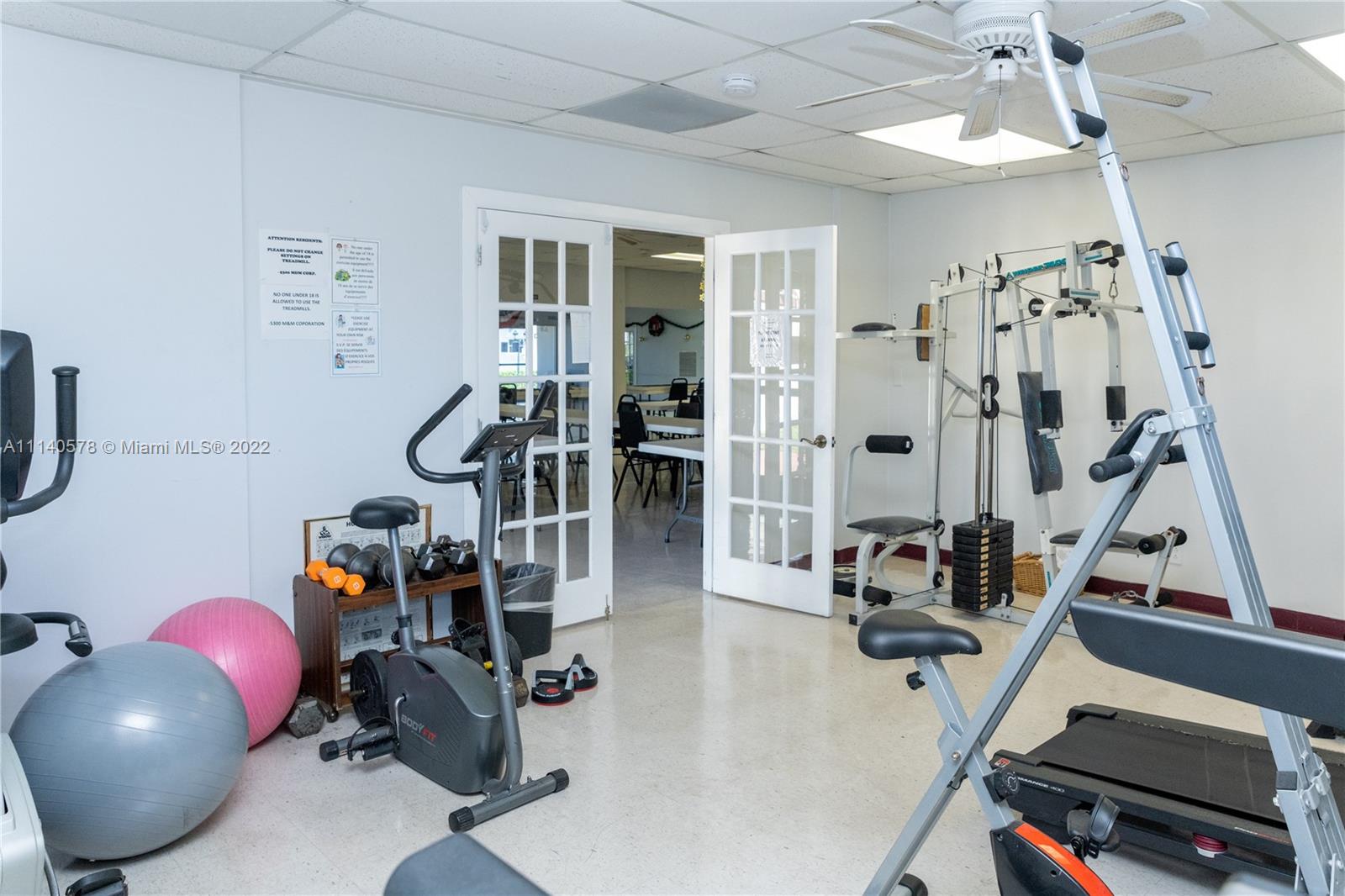 5300 Washington Street, Unit A234 Hollywood, FL 33021 - Photo 37 of 42 a view of a room with gym equipment