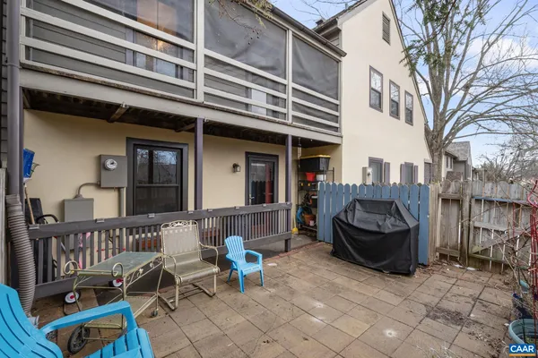 a view of yard with covered with snow