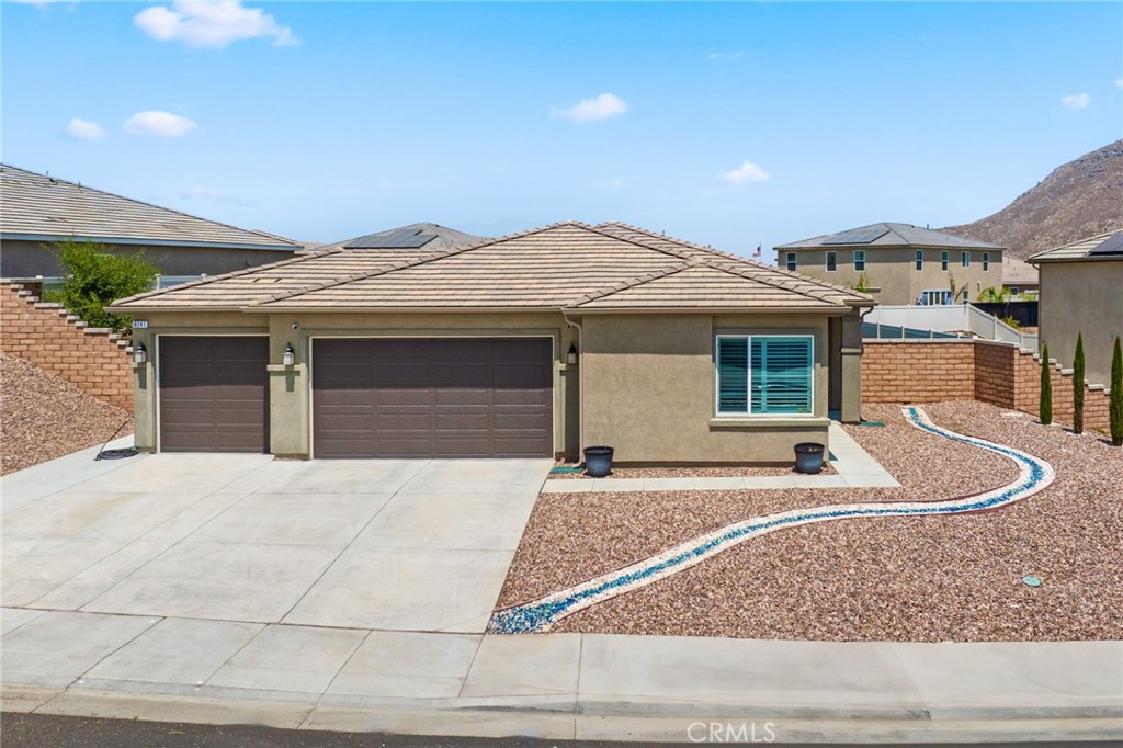 a front view of a house with porch