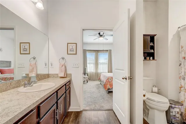 a view of a backyard of the house