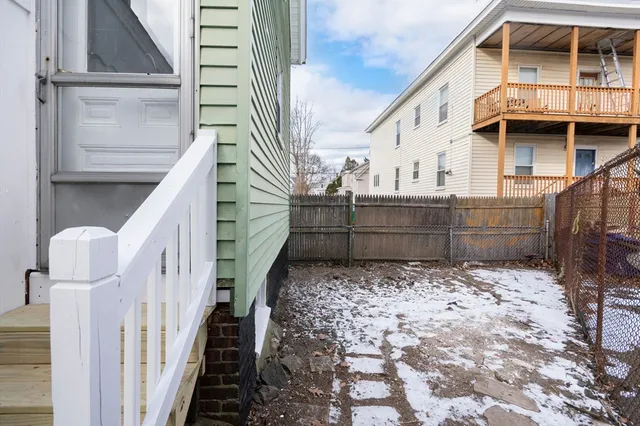 a view of outdoor space and deck