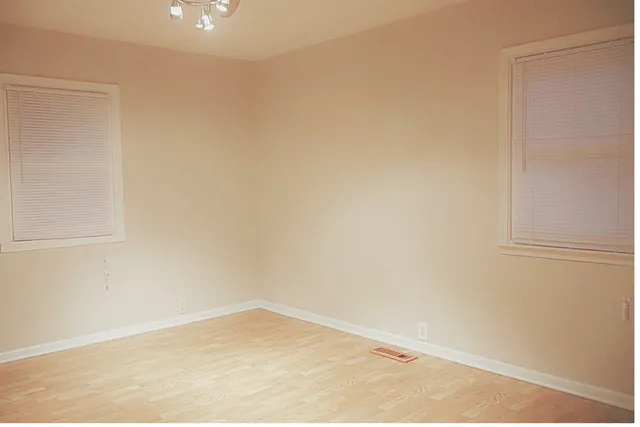 a view of empty room